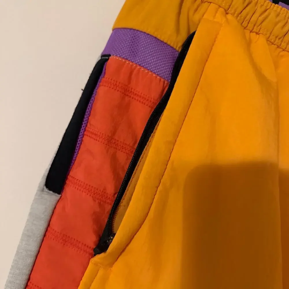 Nike‎ Therma Men's Training Pants Retro Orange Yellow Gray Colorway Size Small